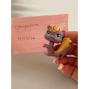 Hasbro Littlest Pet Shop Purple Squirrel